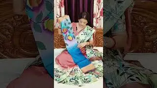 Hand paint saree😊. With silk mark certified ✅