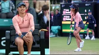 Emma Raducanu suffers 'ugly fall' as Nottingham Open match vs Katie Boulter suspended【News】