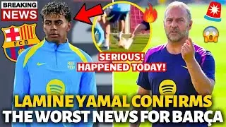 🚨URGENT! LAMINE YAMAL CONFIRMS THE WORST NEWS FOR BARCELONA! IT CAN'T BE! BARCELONA NEWS TODAY!