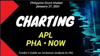 PSE Chart 28: 01272023 $APL $PHA $NOW (Beginner's Guide for Technical Analysis Tagalog)