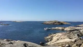 View from V&Auml;DER&Ouml;ARNA (Weather Islands), off the West Coast of Sweden