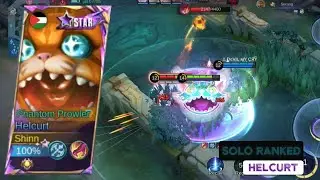 HELCURT JUNGLER SOLO RANK + REVIEW SKIN STARLIGHT - MOBILE LEGEND INDONESIA