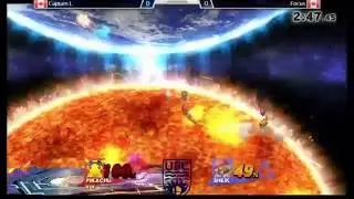 UBC Smash #16: Captain L (Pikachu) vs Focus (Sheik, Cloud) - Winners Finals
