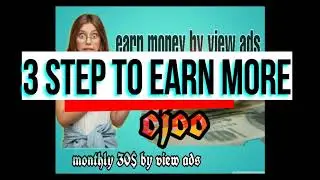 Earn money by Ojoo  website
