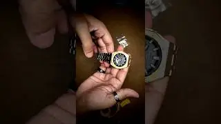 CasiOak. G-shock Mod Gshock2100C to Royal Oak #gshock #watch