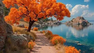 Cozy Fall Music for Stress Relief | Autumn Piano & Meditation Melodies to Relax