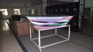 UFO LED Display, Cylinder LED Display, Columen LED Display, the creative shape LED Display