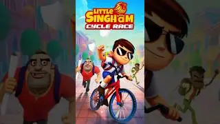 1.1.661 Little Singham Cycle Race 🟥 Kicko and Super Speedo 🟥 Talking Tom Time Rush 🟥 #shortsfeed
