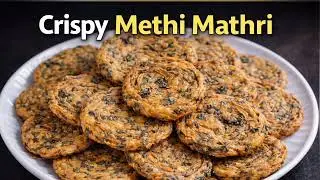 Crispy Methi Mathri#recipe 