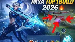 This Miya Top 1 Build 2026 Is BROKEN 💥 | One Shot Kill 🥵