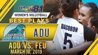 UAAP 81 WV: Joy Dacoron's Best Plays | AdU vs. FEU | March 10, 2019