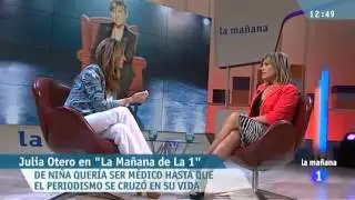 Entrevista a Julia Otero en La mañana de La 1