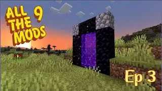 All The Mods 9 Ep3 - [Nether] and Storage System by {RFTools]