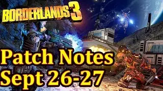 Zane Buff Fl4k Nerf Token Fix Patch Notes Borderlands 3