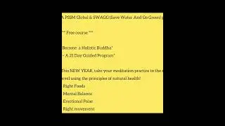 Free 21 days course on healing yourself naturally. Grab the leftover seats fast! Link in description