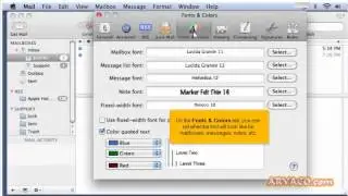 An overview of settings and preferences in Apple Mail