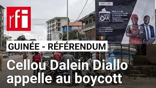 Guin&eacute;e : l&rsquo;opposant Cellou Dalein Diallo appelle au boycott du r&eacute;f&eacute;rendum constitutionnel