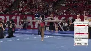 Azaraya Ra-Akbar 9.95 Floor Alabama vs Oklahoma 2-6-26