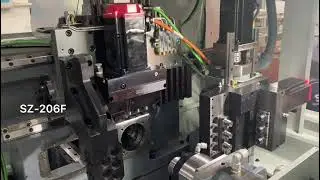 SZ-206F CNC Swiss type lathe inside