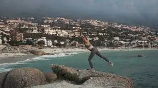 Yoga at riverside