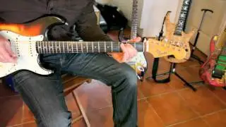 Fender Stratocaster L series 1965 Komet Amps Concorde Clean
