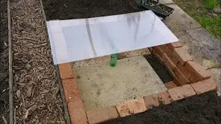 Building A Sunken Cold Frame For Tropical Seedlings