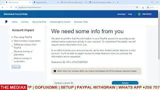 How To Upload ID To PayPal In Uganda, Kenya, Rwanda In 2025