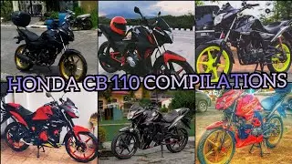 HONDA CB 110 BEST MODIFIED#honda #motovlog #compilation