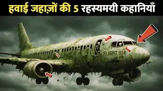 Top 5 Mysterious Airplane Incidents | हवाई जहाज़ जो अचानक गायब हो गए