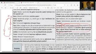 2023 ARALIK 22.  DERS MADEN İŞYERLERİNDE İSG