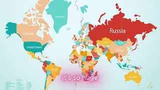 The Largest Country in the World, By Area & Time Zone 🌍