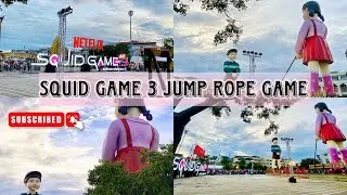 🇹🇭 Squid Game 3 Jump Rope Game in Bangkok Thailand
