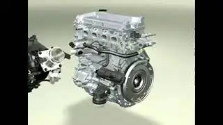 Montagem e componentes do motor dos carros.