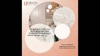 Why Scandinavian Design is Perfect for Small Spaces  #interiordesign #interiortrends