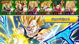 BUFFED SUPER SAIYAN 2 CATEGORY TEAM SHOWCASE! Dragon Ball Z Dokkan Battle