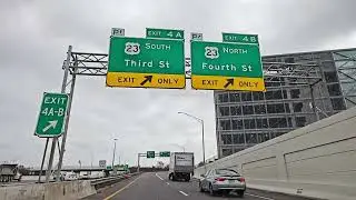 Street Driving View/ Columbus Ohio