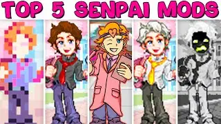 Top 5 Senpai Mods in FNF - Friday Night Funkin' VS Senpai