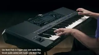 PSR-SX SERIES - MULTI PADS: Audio Link Multi Pad function