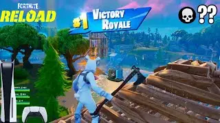 Fortnite Reload|High Kill Squads Win🏆*RANKED*Full Gameplay( Playstation 5 Console)🎮