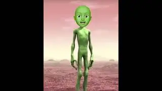 Dame tu cosita ayyy Ft. Green Alien dance #shorts