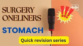 Oneliner from stomach #Surgerymcqnotes #mbbsmcq #bhmsmcq #surgerymcq
