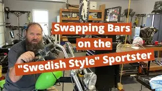 Changing the Handlebars on a Harley Davidson Sportster
