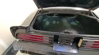 Trunk weather stripping in on the 76 trans am