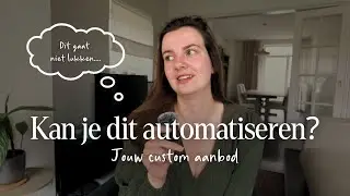 Kun je een custom aanbod automatiseren? - Happy Business Kit