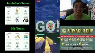 GALVANTULA TAKES ON THE VOYAGER CUP | Silph Arena Pokemon Go PvP