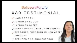 Lori - Restored Funtion in Leg - Dense Tissue Gone - Hormoneal Issues  - Insomnia -  X39 TESTIMONIAL