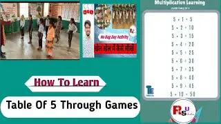 Table Of 5. Tables Practice, Games for Tables . पहाड़े  5 ka Pahada , Pahada Video Hindi Me . Learn