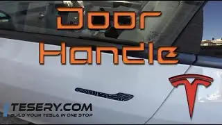 Door handle protection film for my Model Y Performance Juniper from Tesery