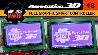 #48 - Impressora 3D caseira REVOLUTION - FULL GRAPHIC SMART CONTROLLER