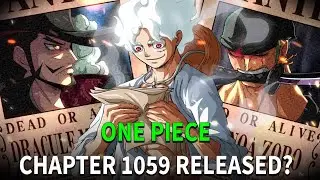 ONE PIECE CHAPTER 1059 RELEASE DATE